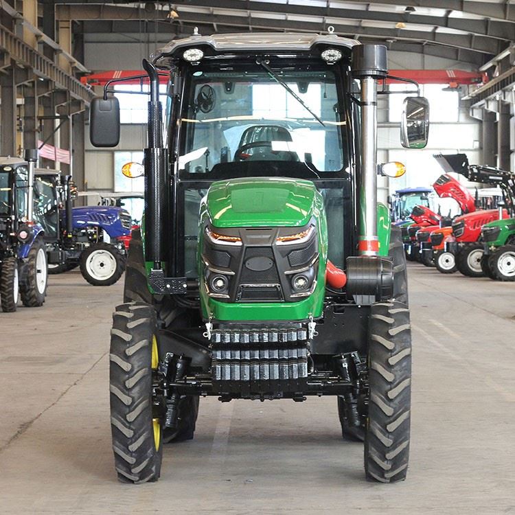 90HP Udara-Traktor Kabin Mewah Ber-AC – Kabin Bertekanan & Kenyamanan Ergonomis untuk Segala-Pengoperasian Cuaca